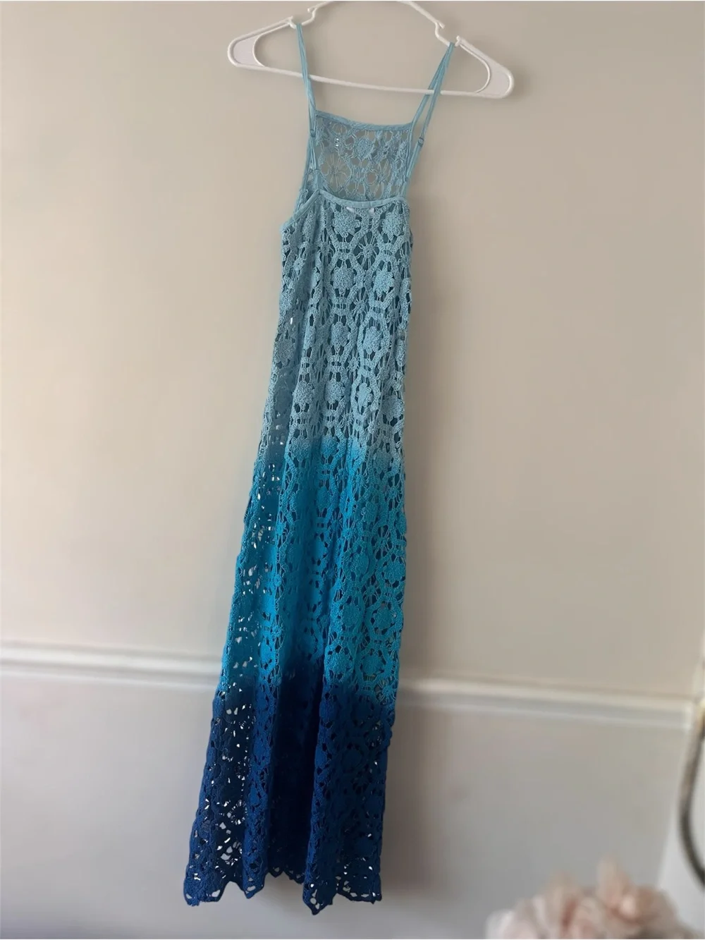 Altar'd State Elegant Ombré Crochet Swim Coverup NEW - Picture 2 of 4